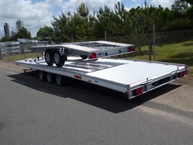 Le Mans 3500-811 autotrailer smal med lige lad